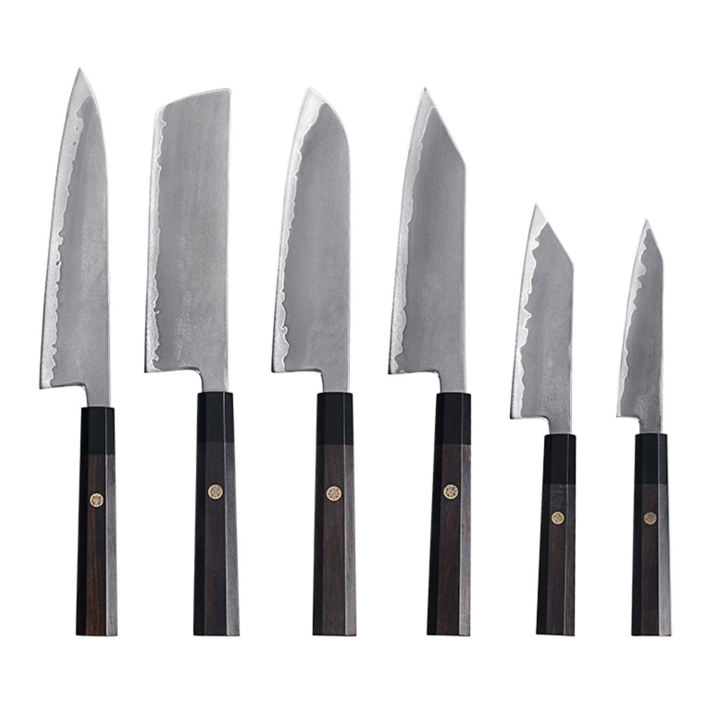 Japanse messenset 'Joetsu' (6-delige set)