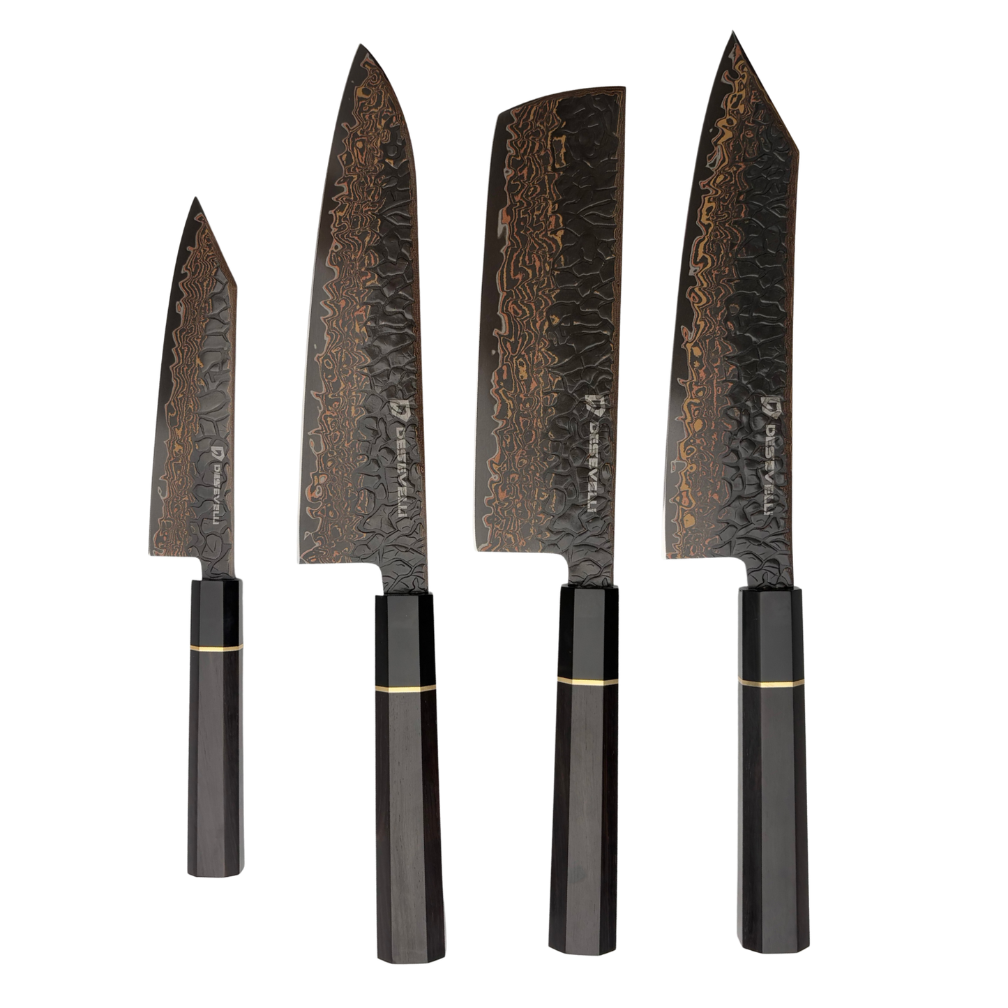 Japanse messenset 'Fujiyoshida' (4-delige set)